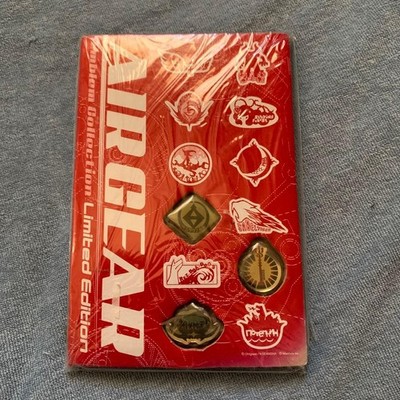 Bandai Air Gear Emblem Collection Badges Pins Limited Edition