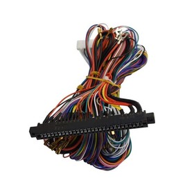 28/56Pin Arcade Game PCB Video Game Board Station Jamma Harness Wire Wiring Loom