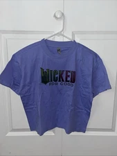 New Wicked For Good Youth XL Girls T-shirt, Cropped