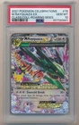 2021 POKEMON CELEBRATIONS COLLECTION ROARING SKIES M RAYQUAZA EX #76 PSA 10