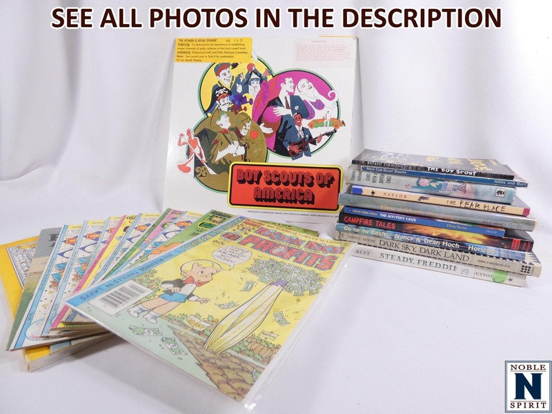 NobleSpirit Boy Scouts Vintage Media Books Records Comic Books (JS)