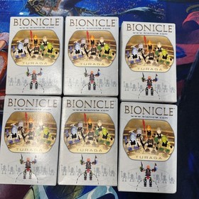 2001 Lego Bionicle TURAGA Village Elders of Mata Nui Sealed full Lot 6 