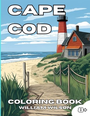 Cape Cod: Adult Coloring Book