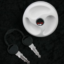 Tankdeckel Wassertankdeckel Wasser Trinkwasser Wohnwagen Wohnmobil weiß 3Gr