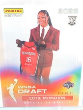 Cotie McMahon: 2026 Panini Draft Night WNBA Rookie Card #DN-10 Lim #/1643. rookie card picture