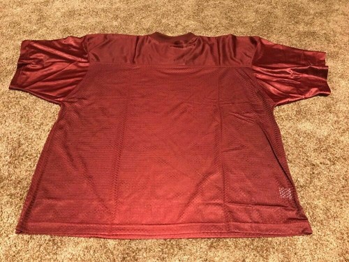 ProSport Dazzle Adult Football Jersey Maroon Size 2XL - Afbeelding 3 van 3
