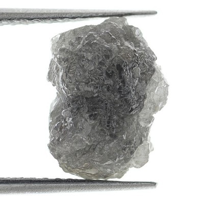 RAW 4.23 Ct Silver Grey Color Raw Natural Rough Loose Antique Diamond