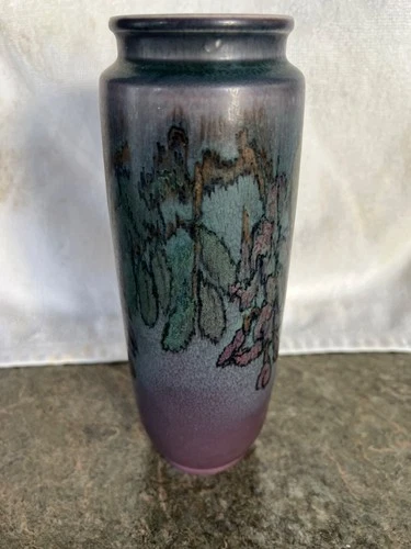 Vintage Rookwood Art Pottery Vase Signed Margaret McDonald Early to mid 1900s