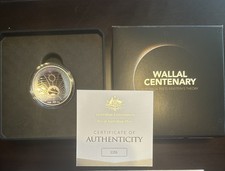 2022 Wallal Centenary Australia Einstein's Theory $5 Silver Proof Domed Coin