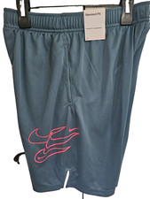 Boys Kids Youth NIKE shorts Steel Blue NEW Size XL
