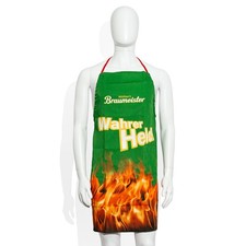 Wüllners Braumeister Bier Kellner Schürze Grillschürze Mischgewebe grau