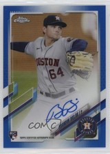 2021 Topps Chrome Rookie Blue Refractor 106/150 Brandon Bielak #RA-BBI Auto 0tb9