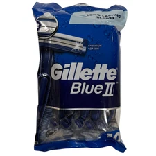 Gillette Blue II Fixed Head Disposable 10 Razors