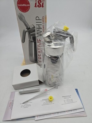 READ! ISI Whipped Cream Dispenser .25 L Half Pint AS SHOWN