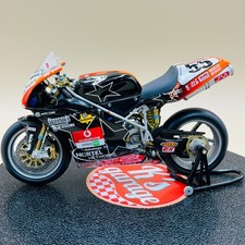 re-glued MINICHAMPS 1/12 Ducati 998RS Regis Laconi WSB 2003 122031255