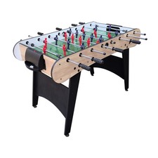 Wood Foosball Table 24" Wide Indoor Game Table Easy to Assemble Suitable