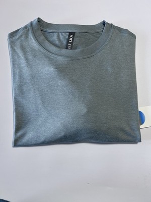 VUORI PONTO PERFORMANCE. TEE  MISTY BLUE HEATHER 