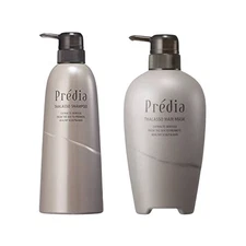 Deep Cleansing Scalp Shampoo 600ml and Hair Mask 640g Kose Predia Fango Thalasso