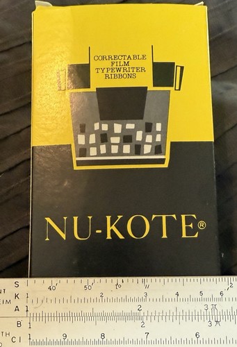 NU-KOTE #T91 -5pk For IBM Selectric Correctable Film Typewriter Ribbons NOS VTG - Picture 9 of 12
