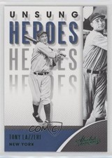 2021 Panini Absolute Unsung Heroes Green Tony Lazzeri #UH-1 HOF 0il7