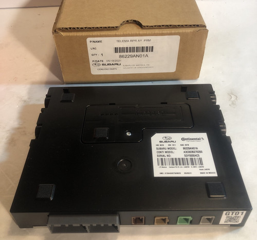 Subaru Outback 2020-22 86229AN01A 86222AN01A Telematics Unit
