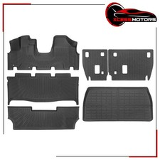 Fits 2005-2010 Honda Odyssey All Season Tpe Floor Mats Backrest Mats Trunk Mat