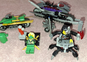 2014 Lego Ninjago Rebooted Overborg Attack Set 70722 100% Complete w/ Minifigs