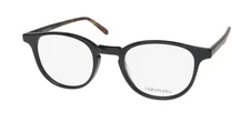 NEW VERA WANG V517 EYEGLASS FRAME OVAL BK 47-21-140 FULL-RIM BLACK PLASTIC