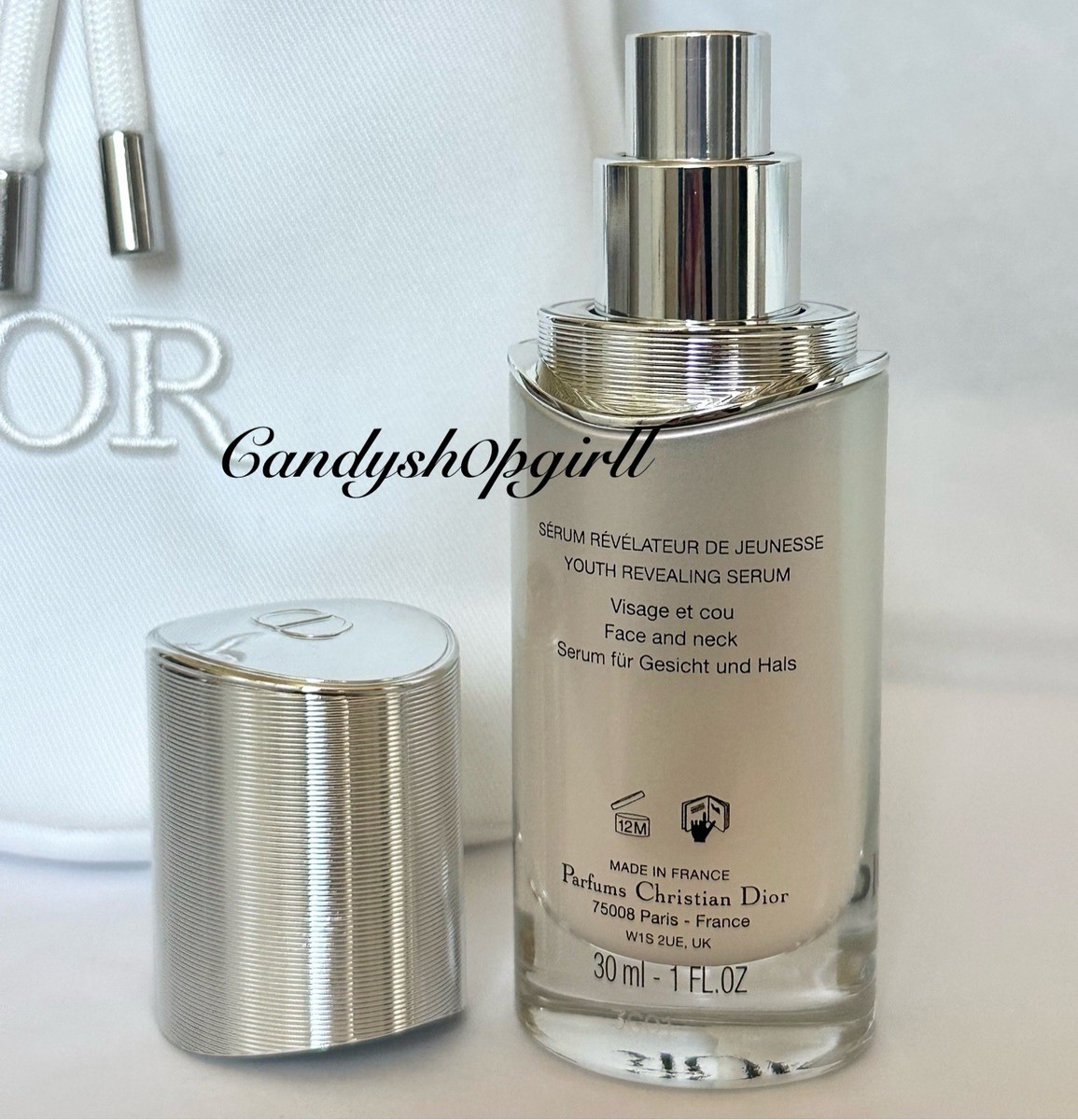 4PC DIOR Capture Totale Skincare/Le Serum 30ml/Retishot 3ml/Cell
