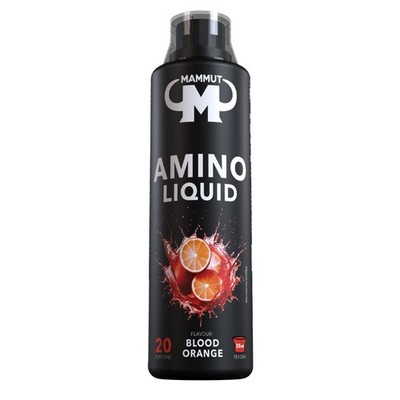 Amino Liquid Blutorange 500 ml Flasche Mammut Nutrition (22,98EUR/1000ml)