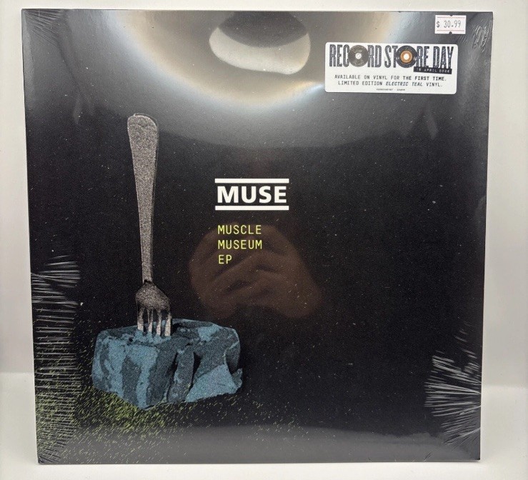 LP MUSE Muscle Museum EP (ELECTRIC TEAL Vinyl, RSD 2026) SEALED IN