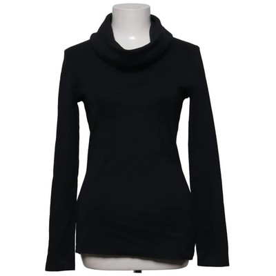 Zero, Rollkragenpullover, Größe: 38, Schwarz, Baumwolle, Einfarbig, Damen #cGB