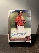 2022 Bowman Chrome Isaac De Leon Prospect Auto 1st Bowman Rookie RC #CPA-ID