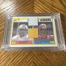 Jersey Fusion 1983 NFL Dan Marino & Steve Bartkowski 13/50 Marino Number Match
