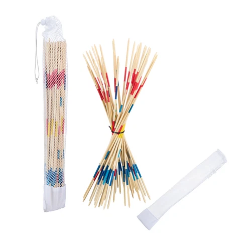 Riesenmikado Outdoormikado XXL Mikado Gartenspiele Mikadospiel 2er Set 50 cm - Bild 1 von 7