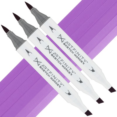 Artfinity Sketch Marker Sets - [Light Grape V4-5 - Set of 3]