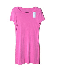 American Eagle Pink T-Shirt Dress Cotton Blend Casual Wear Medium NWT