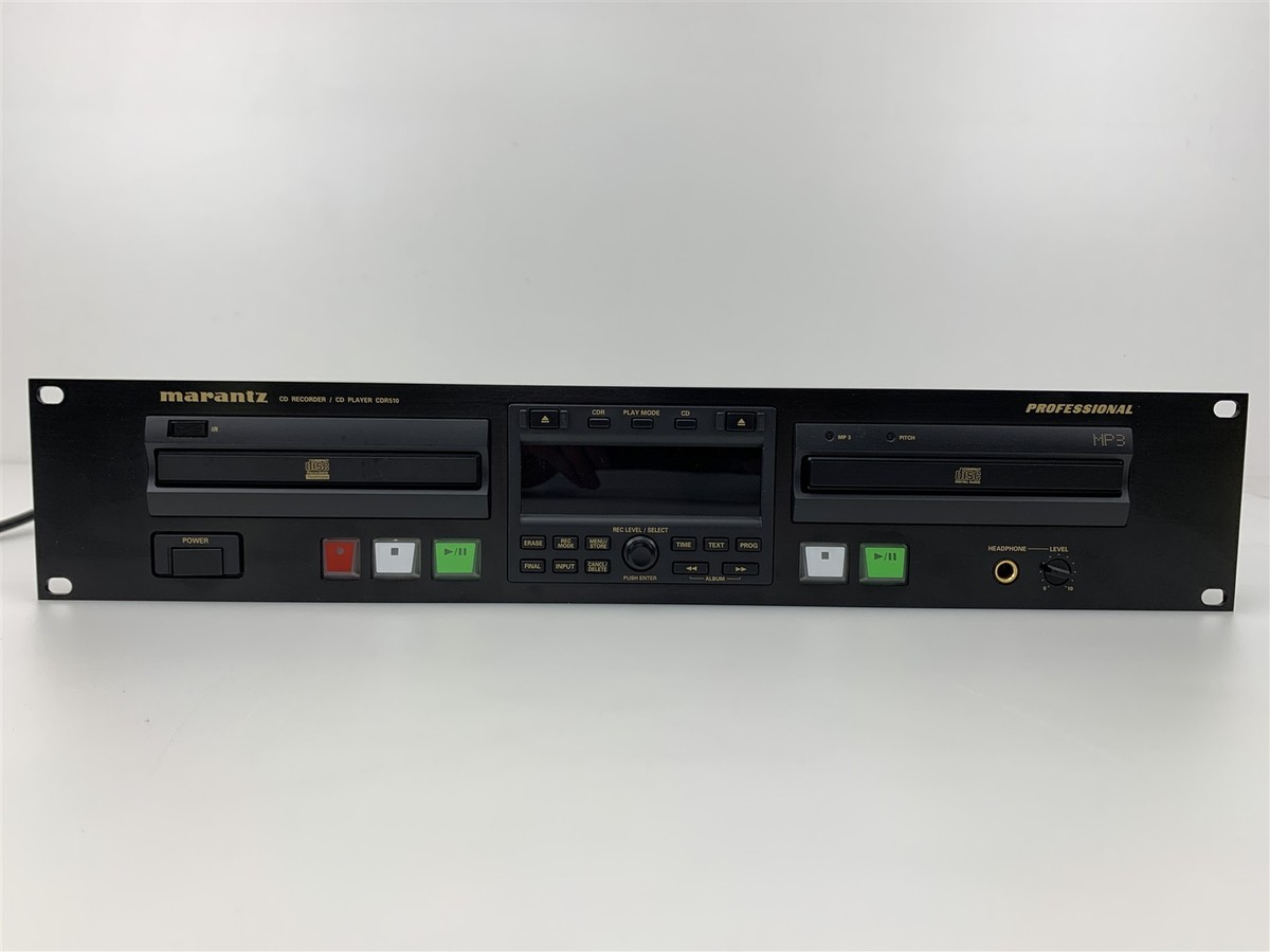 マランツ業務用CDレコーダー　CDR510 Marantz CDR510 Dual Bay CD Recorder/Player | zZounds