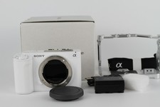 [Top Mint] Sony ZV-E1 White(35-Language )Full-frame Vlog Camera w/Box  #993A