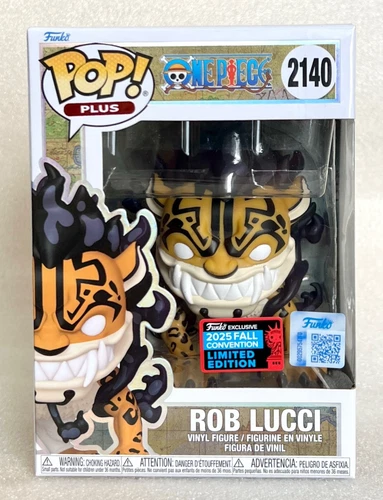 One Piece - Pop! Plus Rob Lucci #2140 (NYCC 2025 Shared Exclusive) Funko Pop!