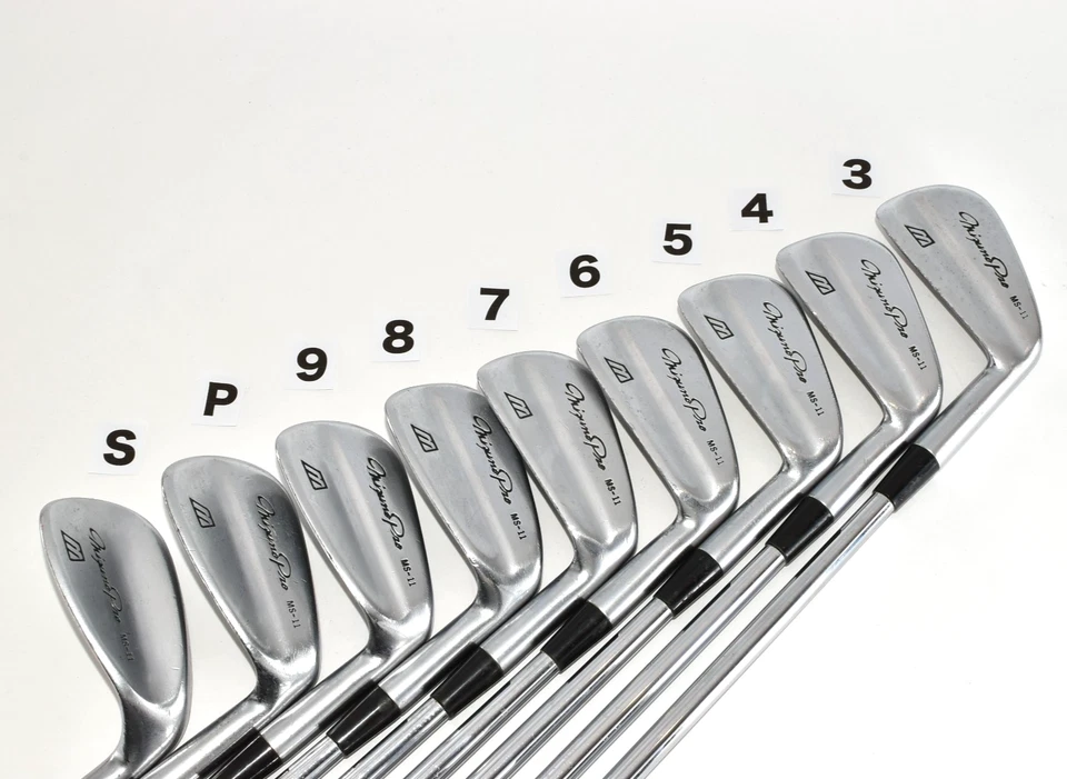 Mizuno MS-11 9p 3-4-5-6-7-8-9-Pw-Sw RH Golf Men Club Iron Set DG R400 Regular - Image 2 of 4