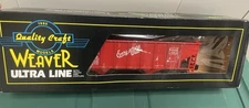Weaver O Scale Ultra Line Burlington Route RR 2 Bay Coal Hopper-1999 CB&Q