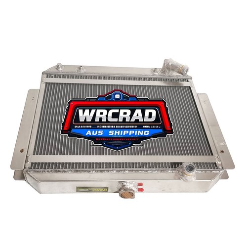 2-rows Full Aluminum Radiator For Mitsubishi Pajero NA NH NJ NK NL 1991-1997 AT - Picture 4 of 8
