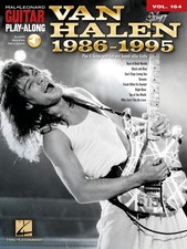Van Halen 1986-1995 Guitar Play-Along Vol 164 Tab Sheet Music Songs Book Audio
