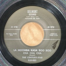 Mod R&B Popcorn 45 rpm THE CENTURY FIVE La Moomba Kasa Boo Cha Cha NM-