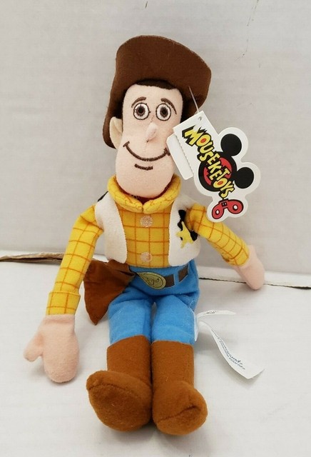Disney World Disneyland WOODY Bean Bag Toy Story Doll ...