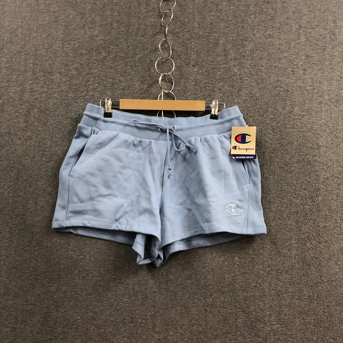 Champion reverse weave shorts blue clearance