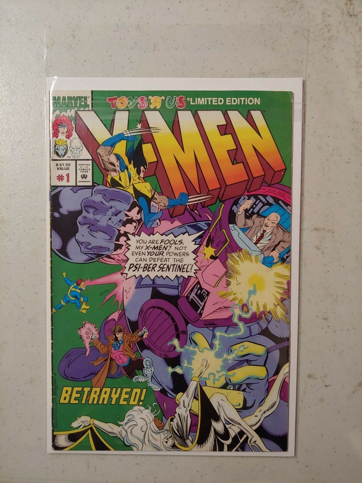 Toys R Us Limited Edition Marvel Comics XMen Betrayed 1 D1 eBay