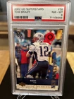 2002 UD Superstars Tom Brady PSA 8 NM-Mt # 38 Upper Deck