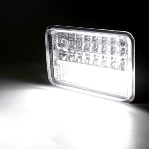 Faros LED de 4x6 pulgadas para Kenworth T400 T800 W900 haz sellado alto-bajo DRL - Imagen 9 de 12